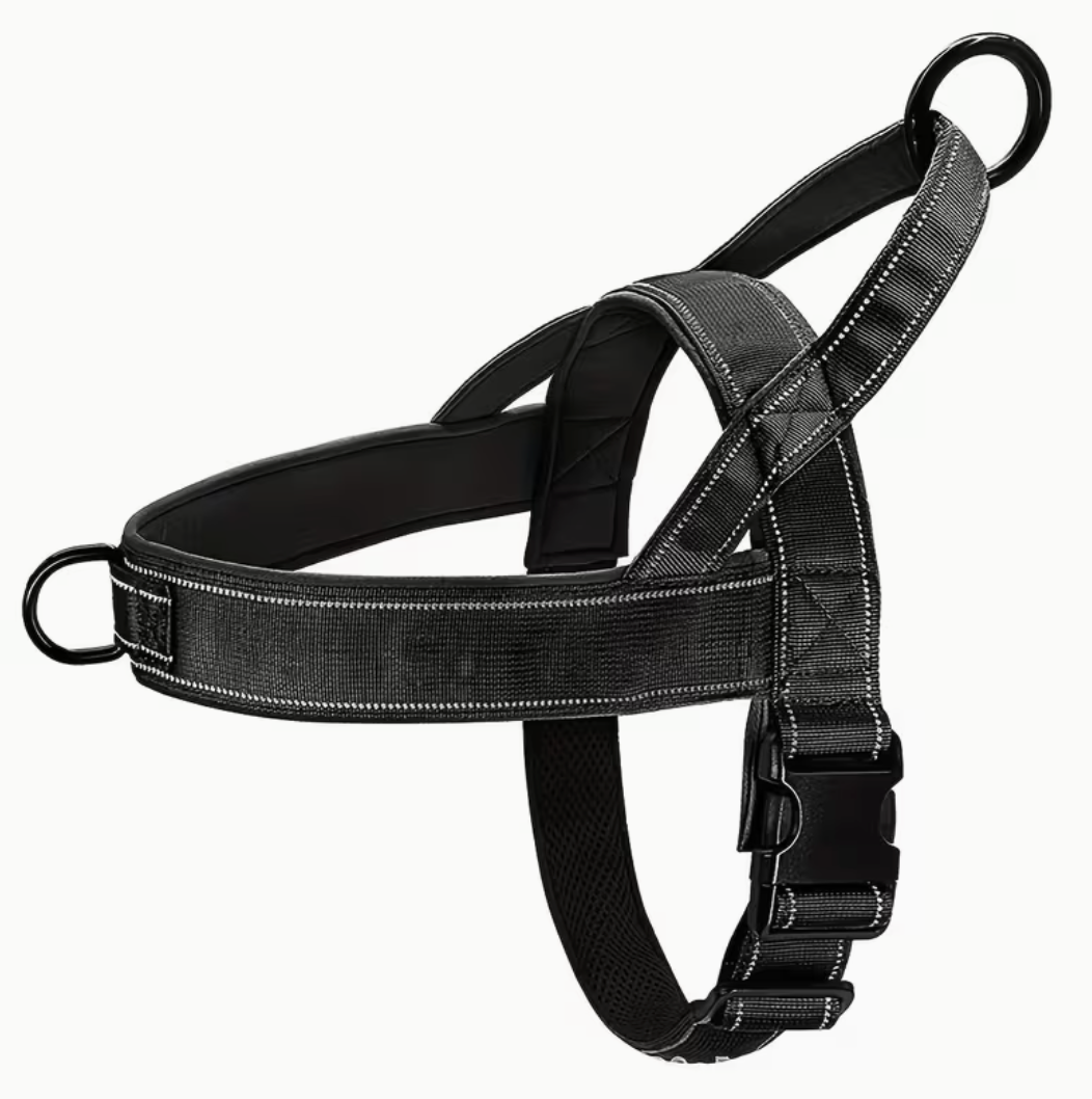 No-Pull Dog Harness with Handle – Adjustable Tactical Fit for Medium & Large Dogs